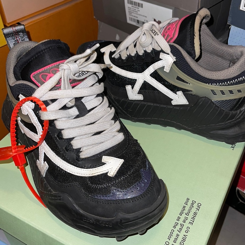 Off White Oddessy Womens Sneaker Size 38/US8